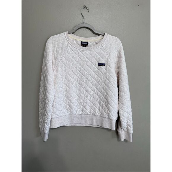 Patagonia Tops - Patagonia quilted crewneck sweatshirt size small tall Excellent